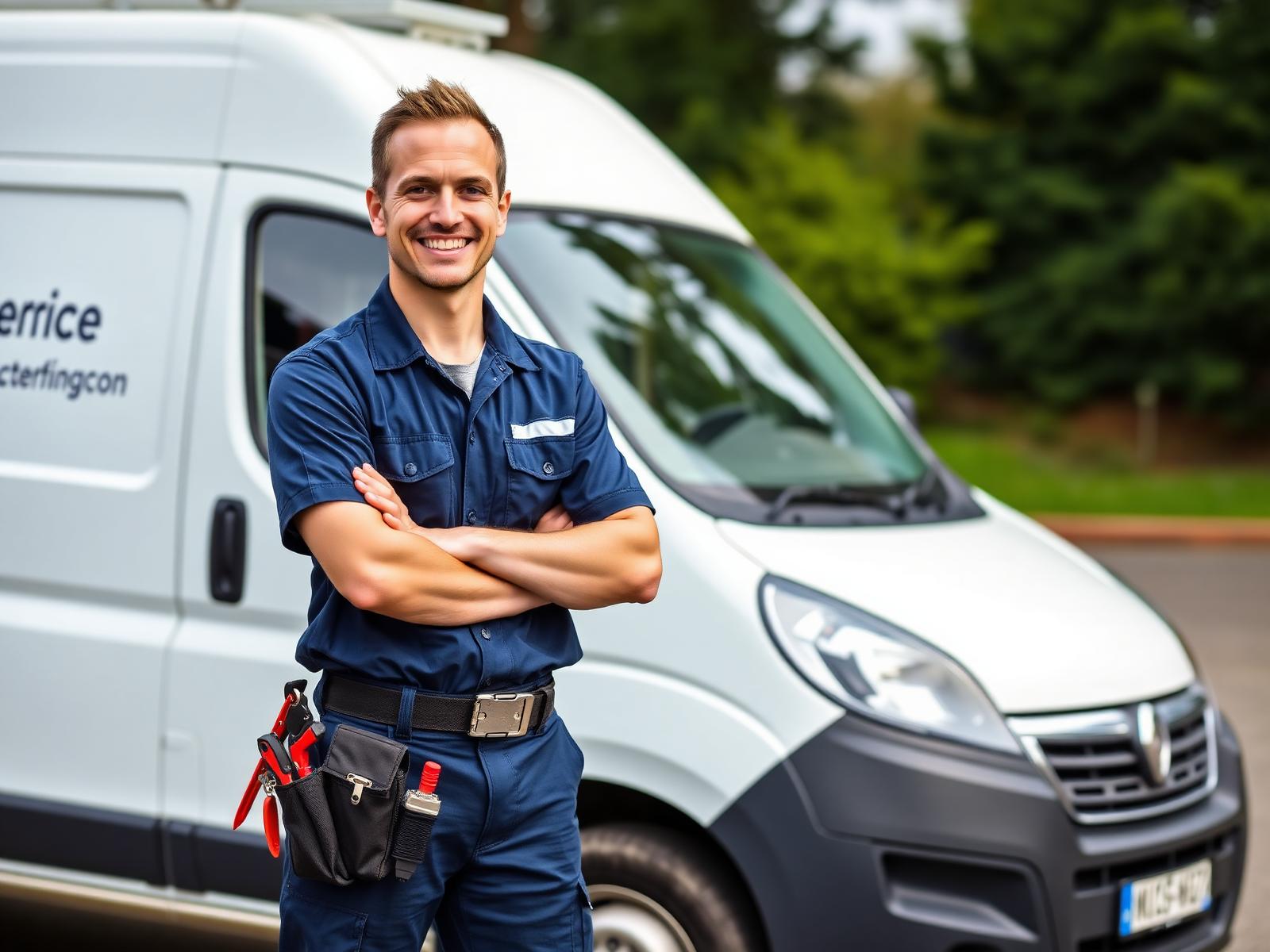 Het team van AG Electrics aan het werk