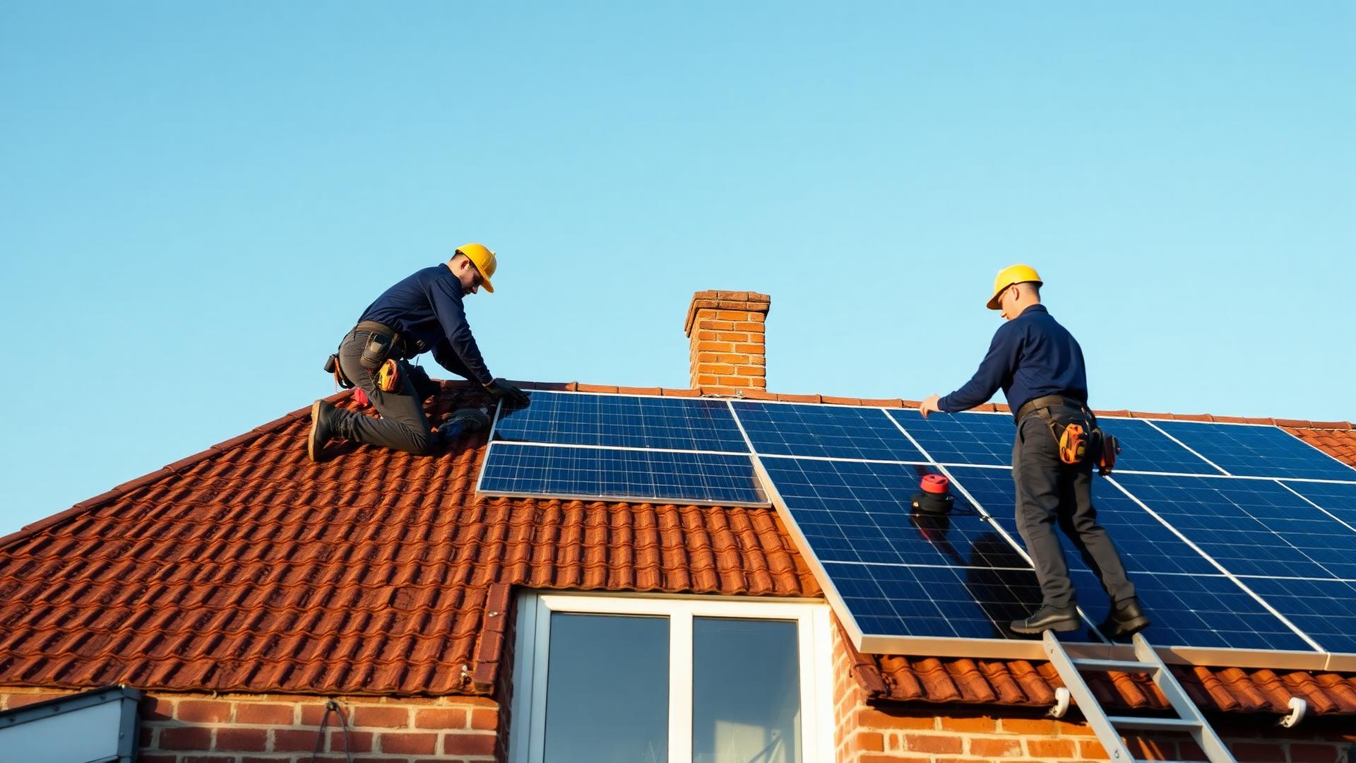 Zonnepanelen door AG Electrics